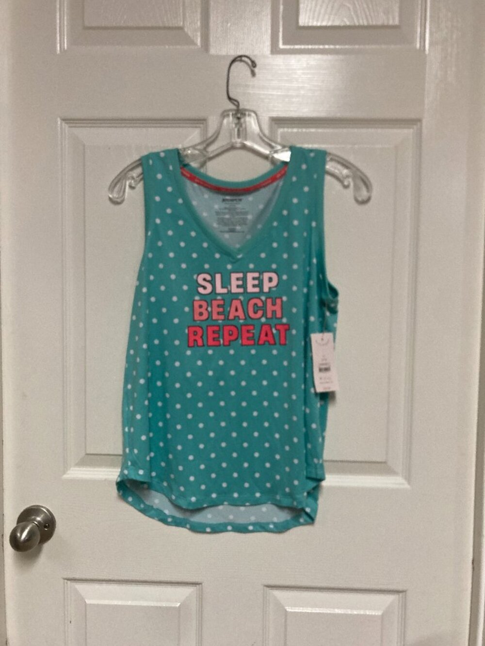 JOYSPUN Sleep Beach Repeat Tank Top New With Tags size small women's dreamy soft